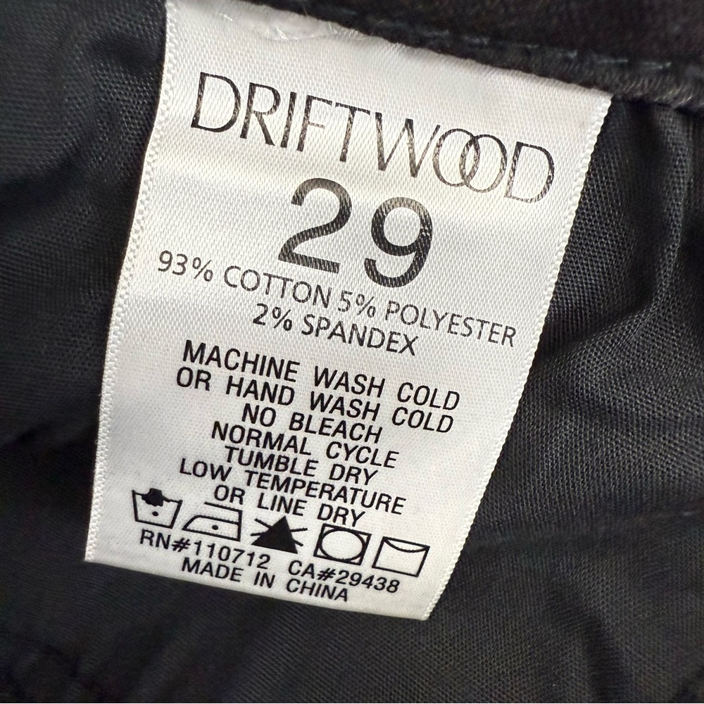 Free People x DRIFTWOOD Gizelle Mid Rise Cropped Girlfriend Jeans sz 29 - Picture 10 of 14